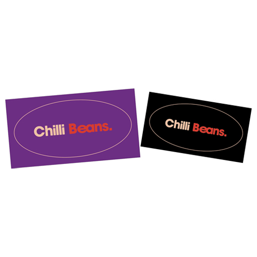 【Chilli Beans.】Logo Sticker Set